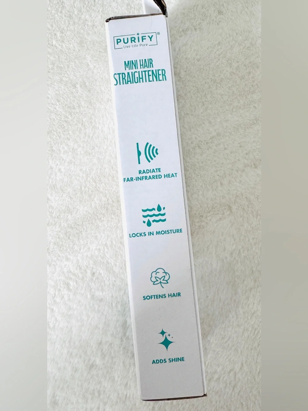 Purify Mini Hair Straightener - NIB